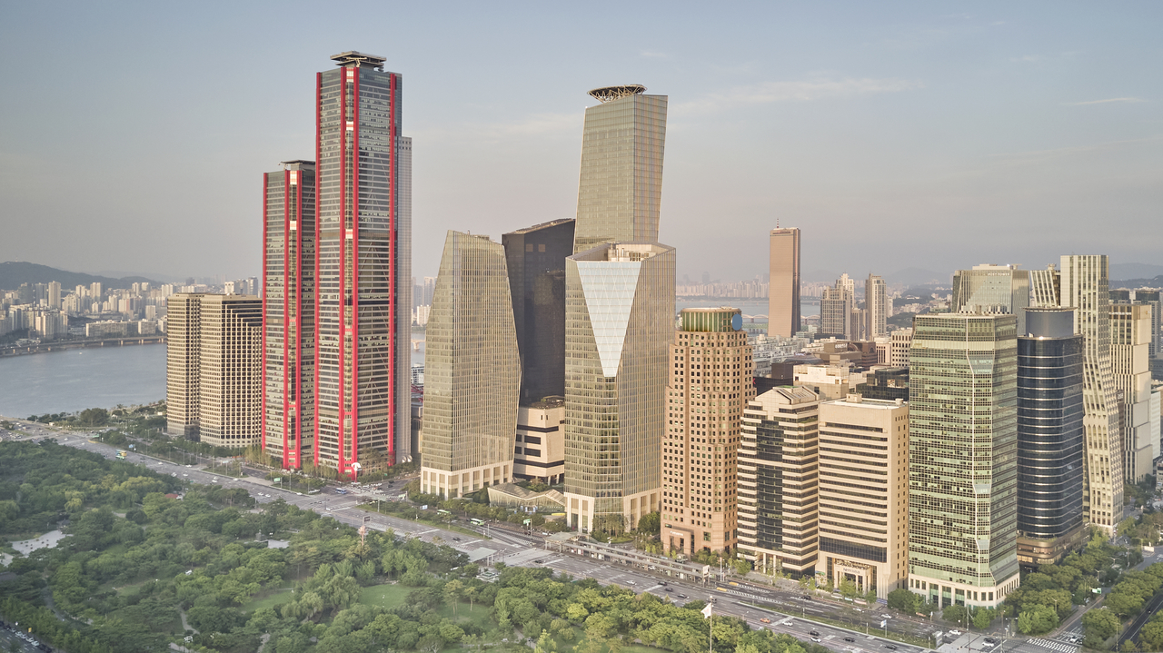 Yeouido financial district in western Seoul (Getty Images)