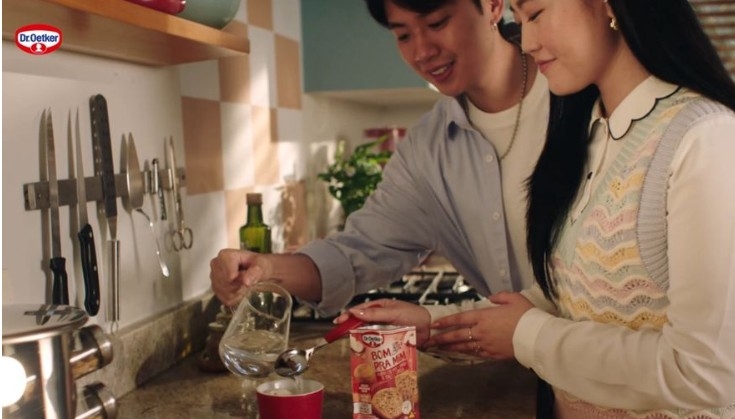 브라질 Dr. Oetker 광고 [광고 화면 캡처]