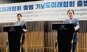 Indian envoy pitches Korean investment in shipbuilding, startups