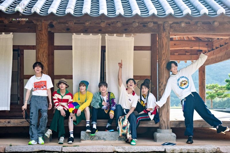 Awon Hanok on BTS' 2019 Summer Package editorial (Big Hit Music)