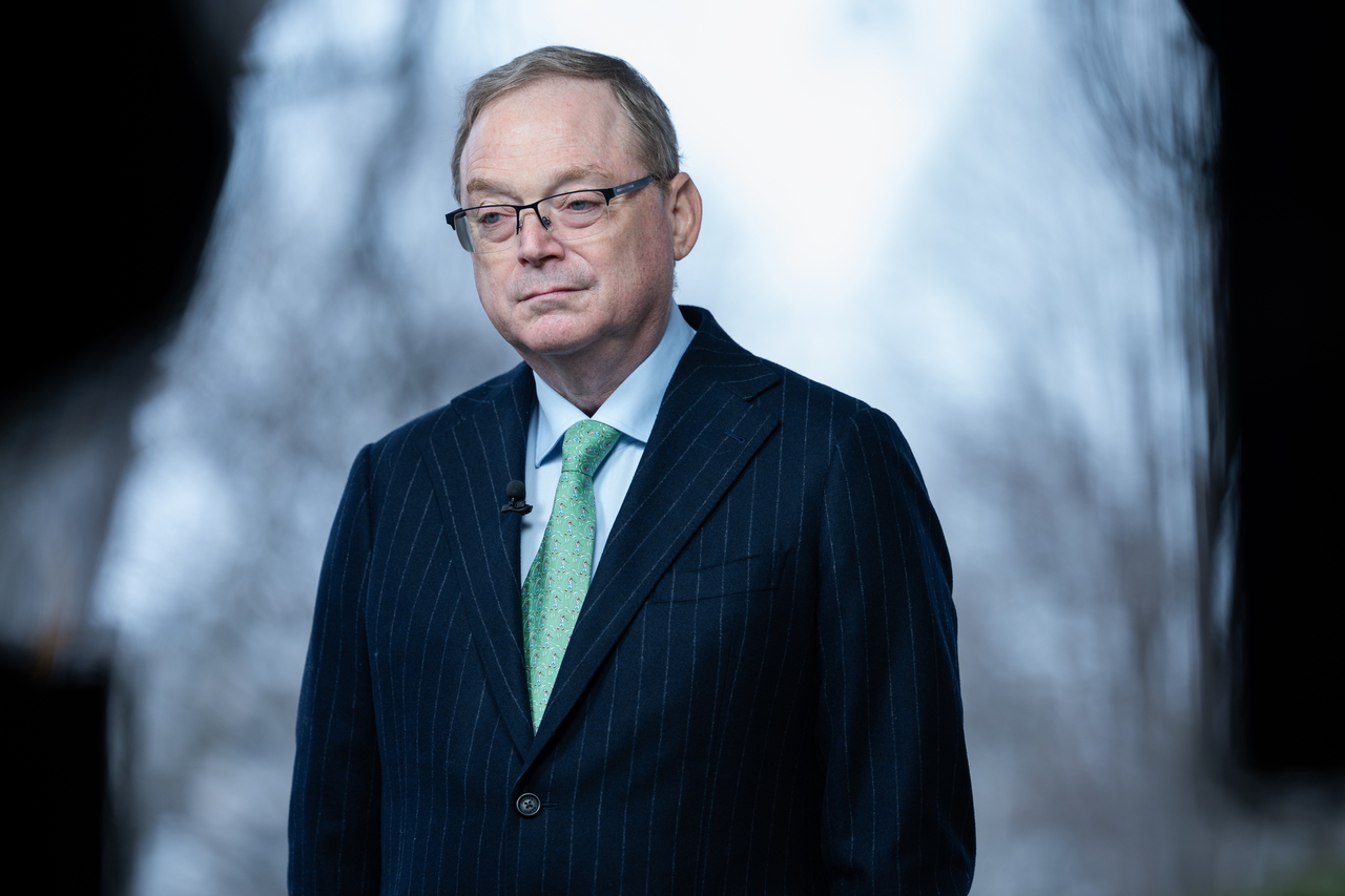 White House economic adviser Kevin Hassett (EPA-Yonhap)