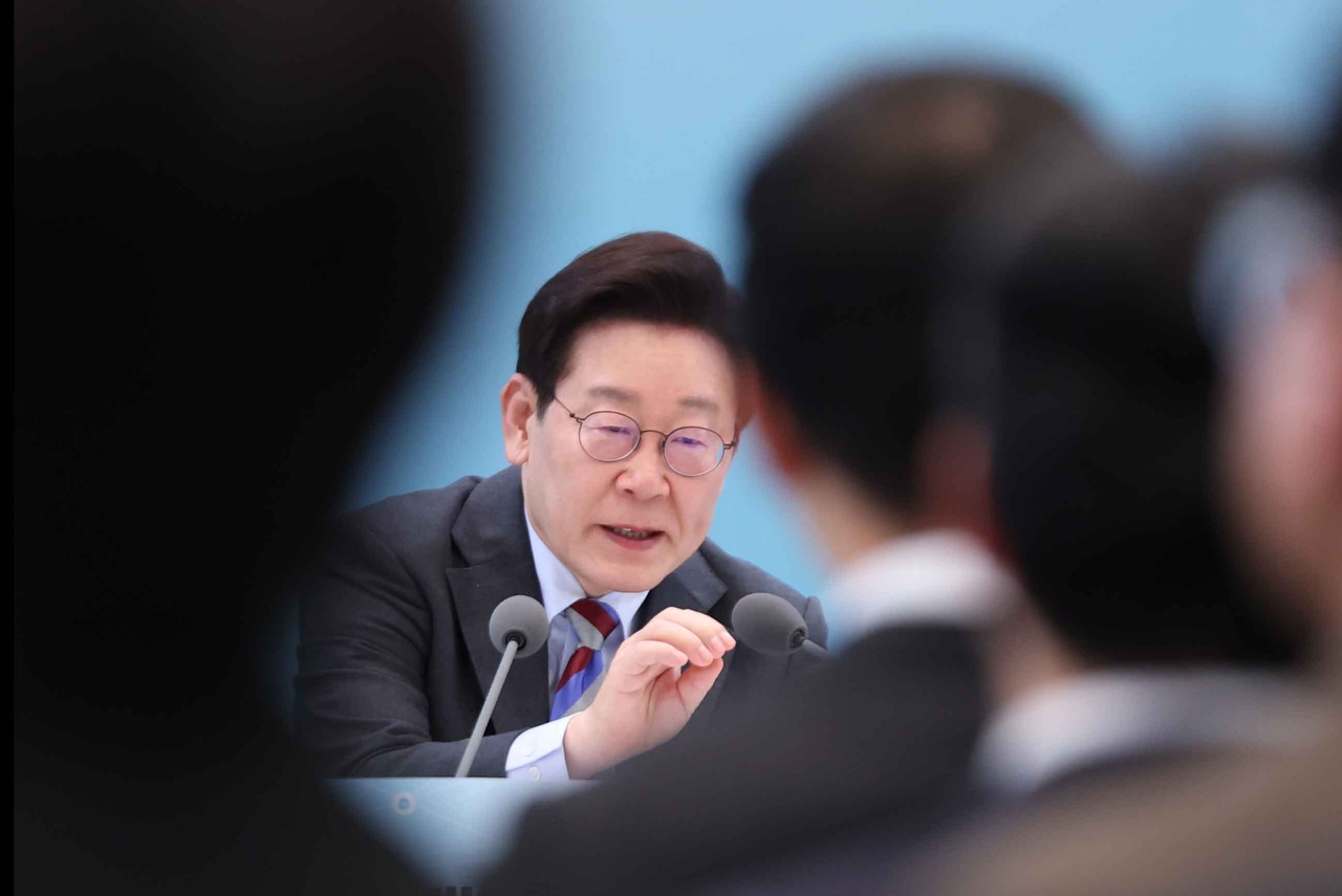 President Lee Jae Myung (Yonhap)
