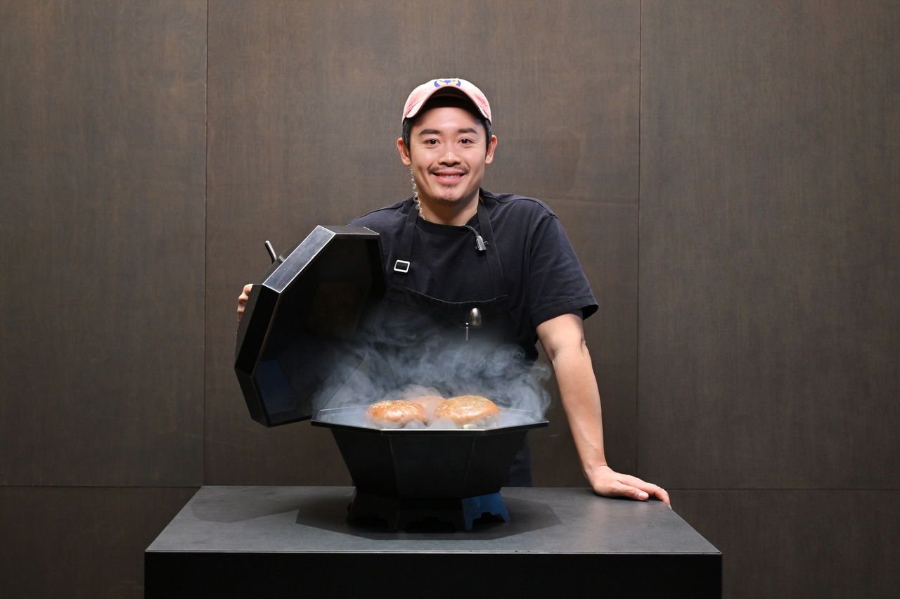 버거킹과 협업하는 유용욱 셰프 [버거킹 제공]