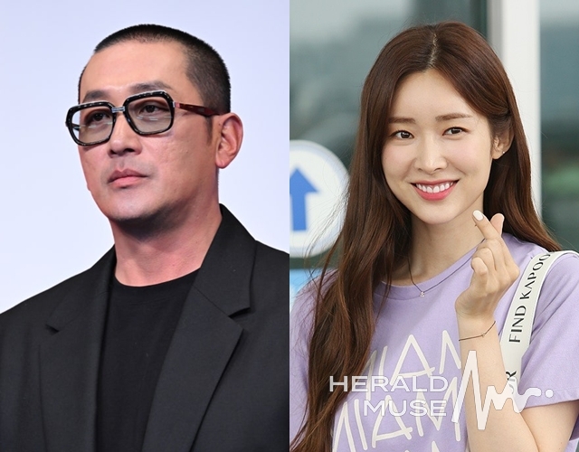 배우 하정우, 차정원/사진=헤럴드뮤즈 DB