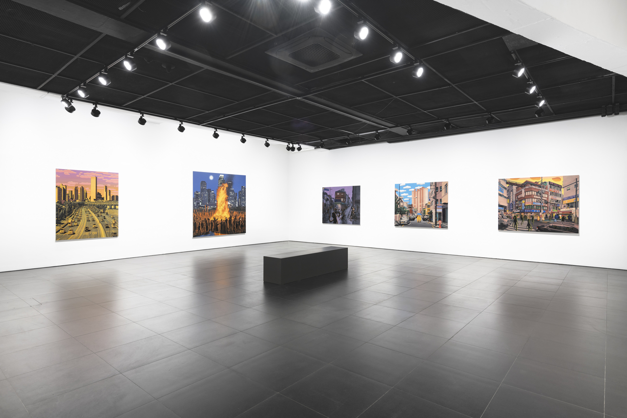 Installation view of "Will There Be an Answer?" at Gallery Hyundai in Seoul (Courtesy of the gallery)