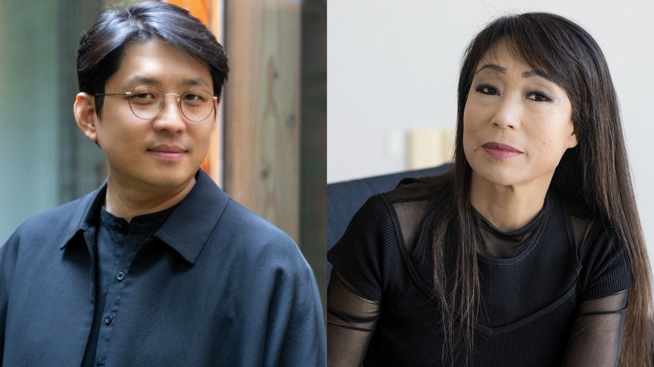 Director Koo Jaha (left) and composer Chin Unsuk  (The International Ibsen Award, Koo Bonsook)