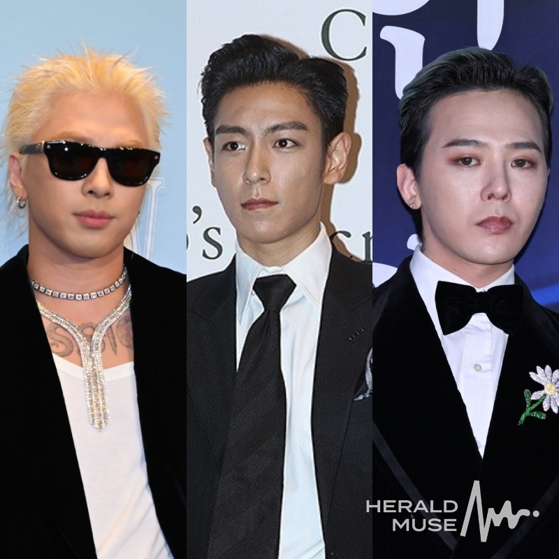 태양-탑-지드래곤/사진=헤럴드뮤즈 DB