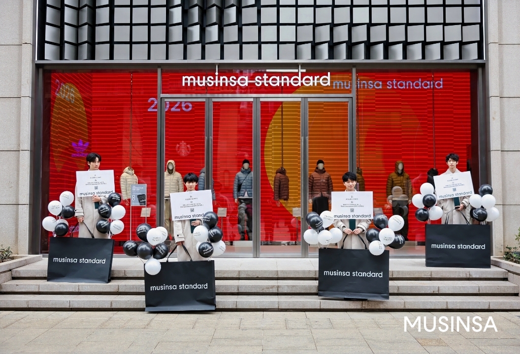 A Musinsa Standard outlet is set to open in late March on Nanjing East Road in Shanghai. (Musinsa)