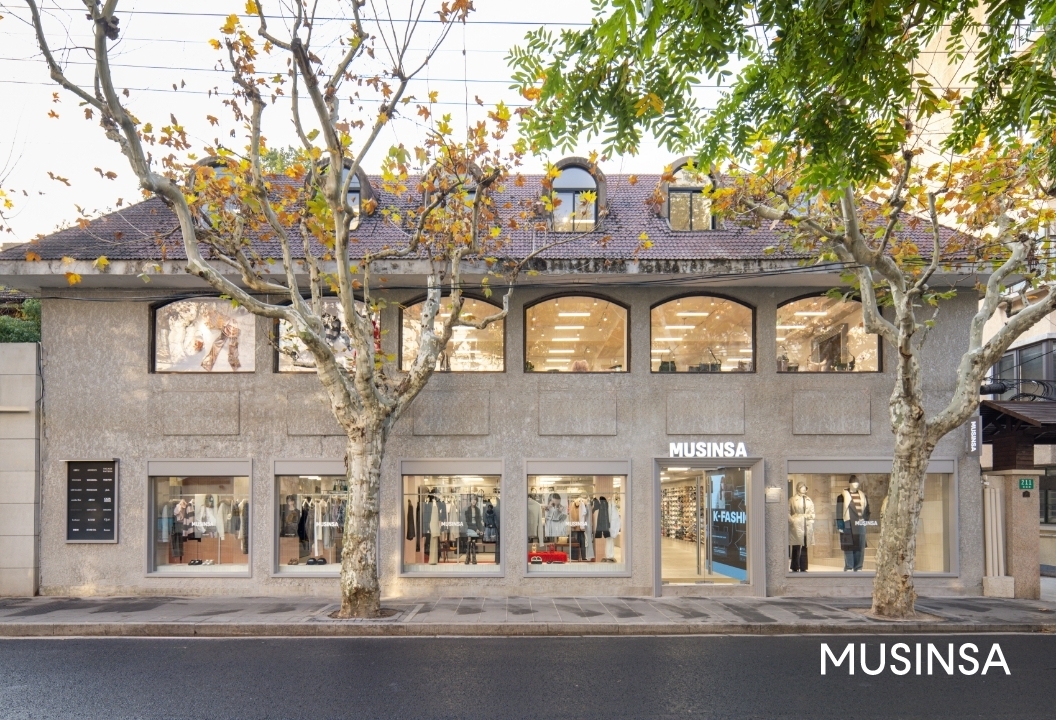 Musinsa's multibrand select shop on Anfu Road in Shanghai (Musinsa)