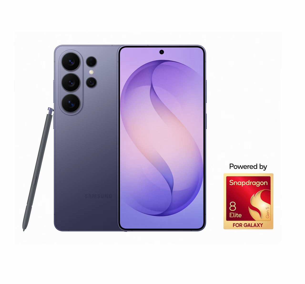 Samsung’s Galaxy S26 Ultra is powered by Qualcomm’s Snapdragon 8 Elite Gen 5 for Galaxy platform, which is used globally in the Ultra model and in select S26 and S26 Plus variants outside Korea and Europe. (Qualcomm’)