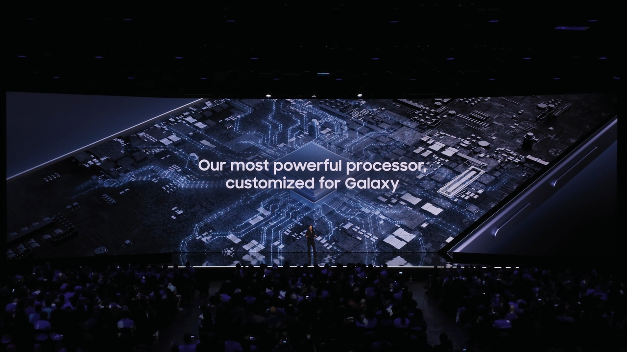 Samsung Electronics presents the Galaxy S26 series at its Galaxy Unpacked event on Feb. 25, highlighting “customized” processors developed with 