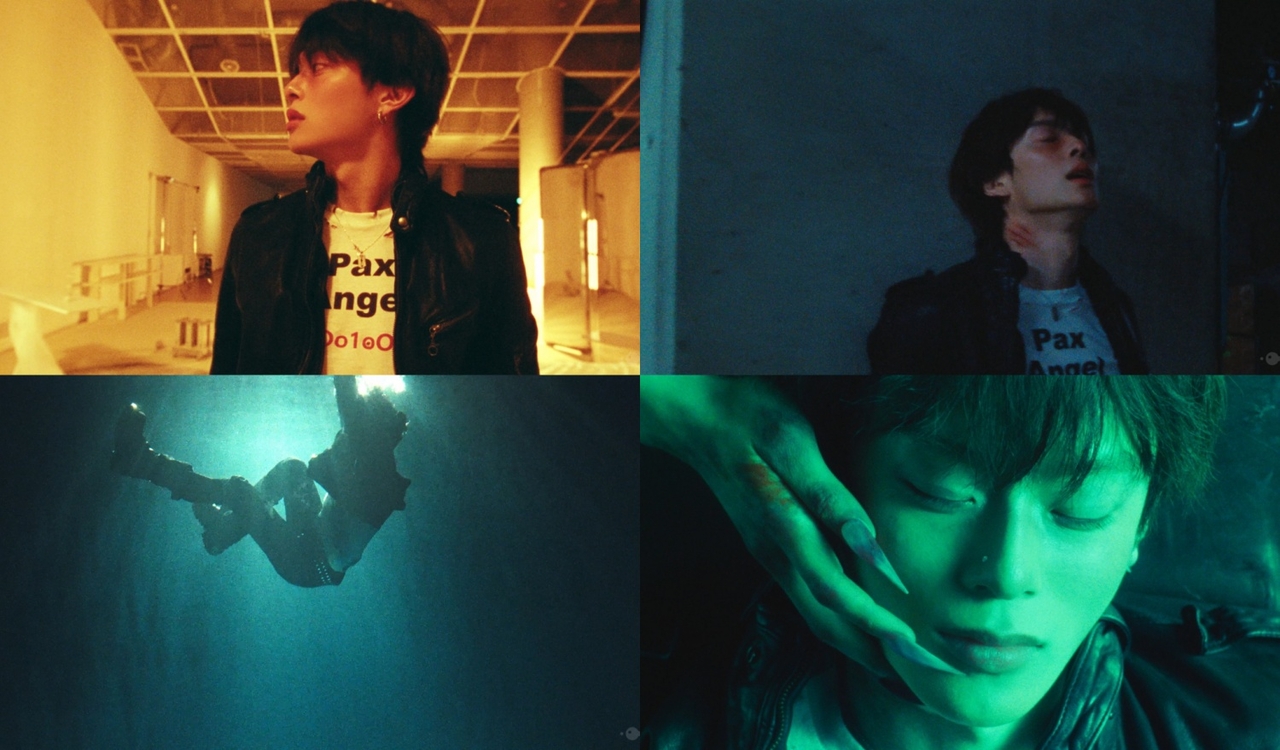 <사진 설명: 강민 ‘Free Falling’ 두번째 뮤직비디오 티저 이미지. (사진 제공: 젤리피쉬엔터테인먼트)>
