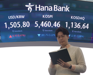 Seoul stocks dip over 3% amid US-Iran talks uncertainties