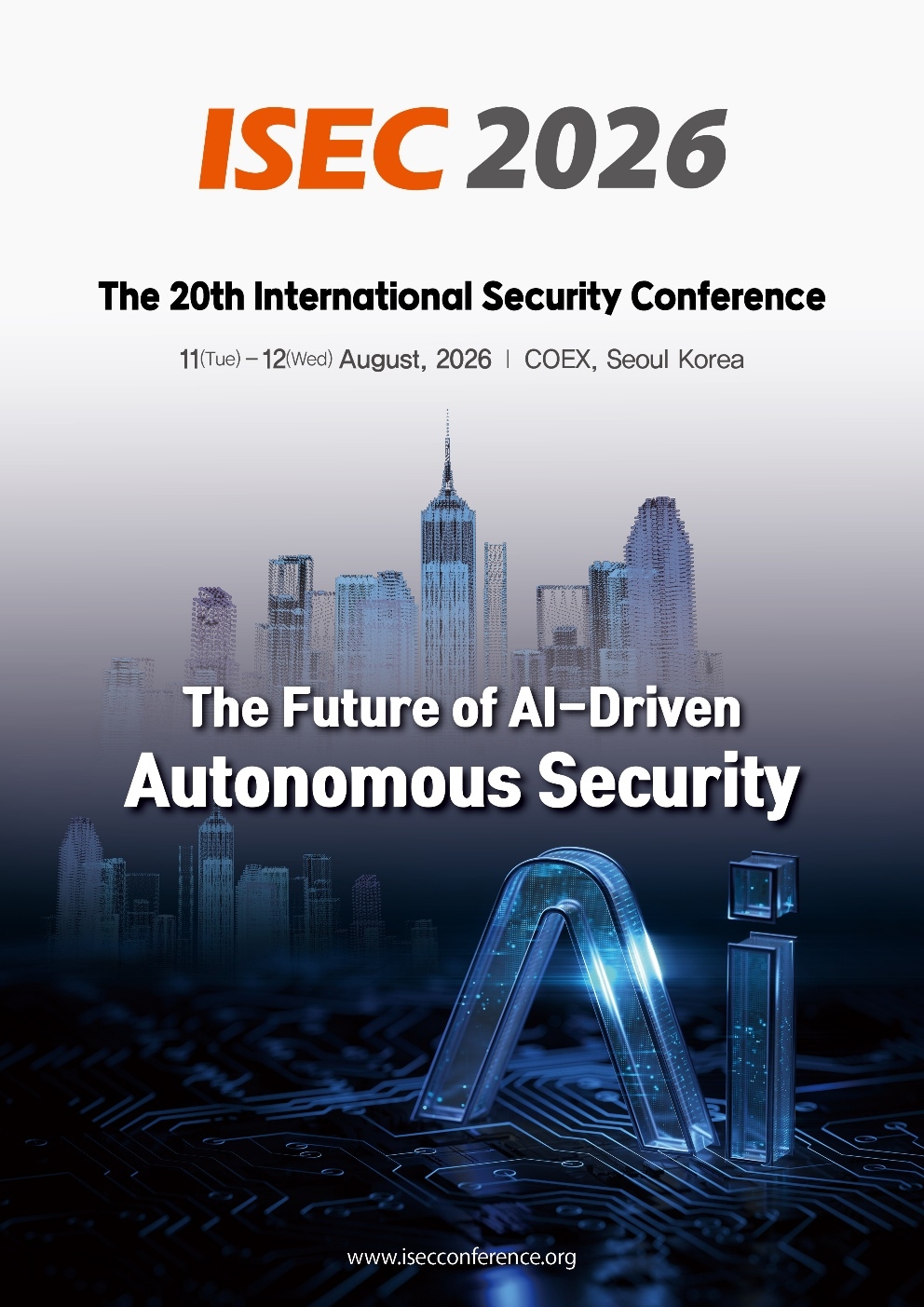 Official poster for the upcoming ISEC 2026. (ISEC)