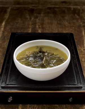Miyeokguk, seaweed soup for birthdays and recovery