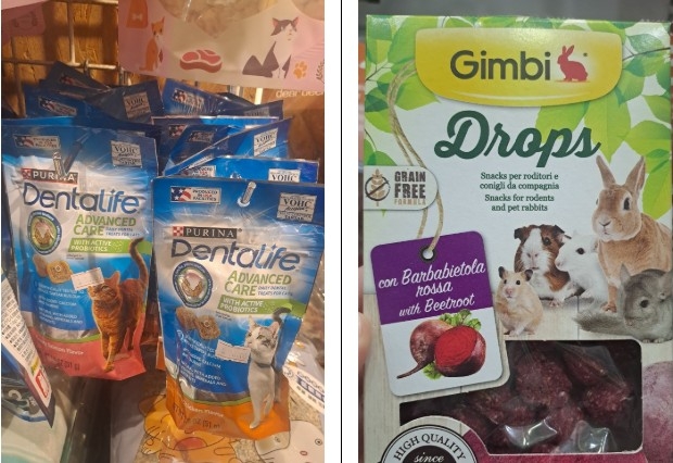 Pet Pet Shop와 Q-Pets 마온산(Ma On Shan) 지점에서 판매되는 다기능 건강 반려동물 스낵 [코트라 제공]
