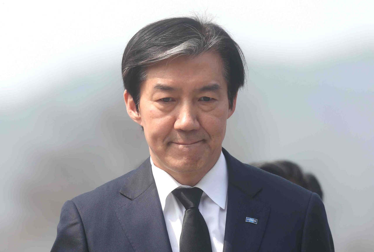 Rebuilding Korea Party Cho Kuk (Yonhap)