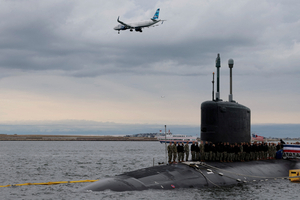 First submarine named after Massachusetts joins US Navy fleet