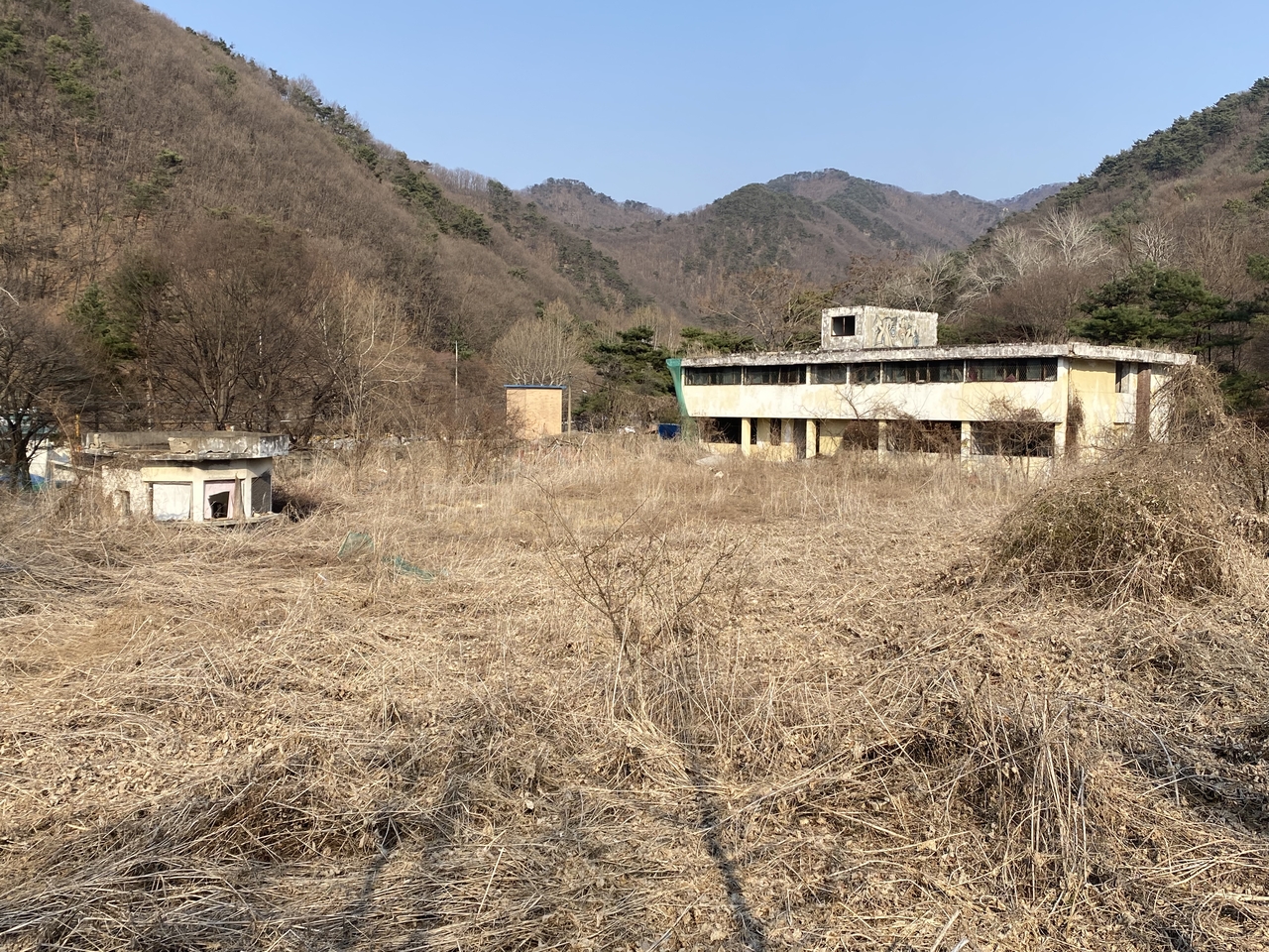 Former STD management center for sex workers near US military base in Dongducheon, Gyeonggi Province (Lim Jae-seong/The Korea Herald)