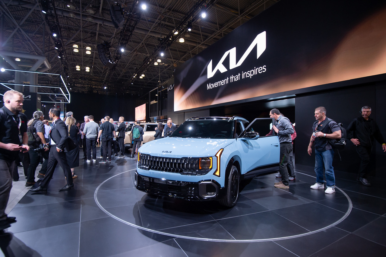 Kia’s The All-New Seltos SUV is showcased at the New York International Auto Show, held at the Jacob Javits Convention Center on Wednesday. (Kia)