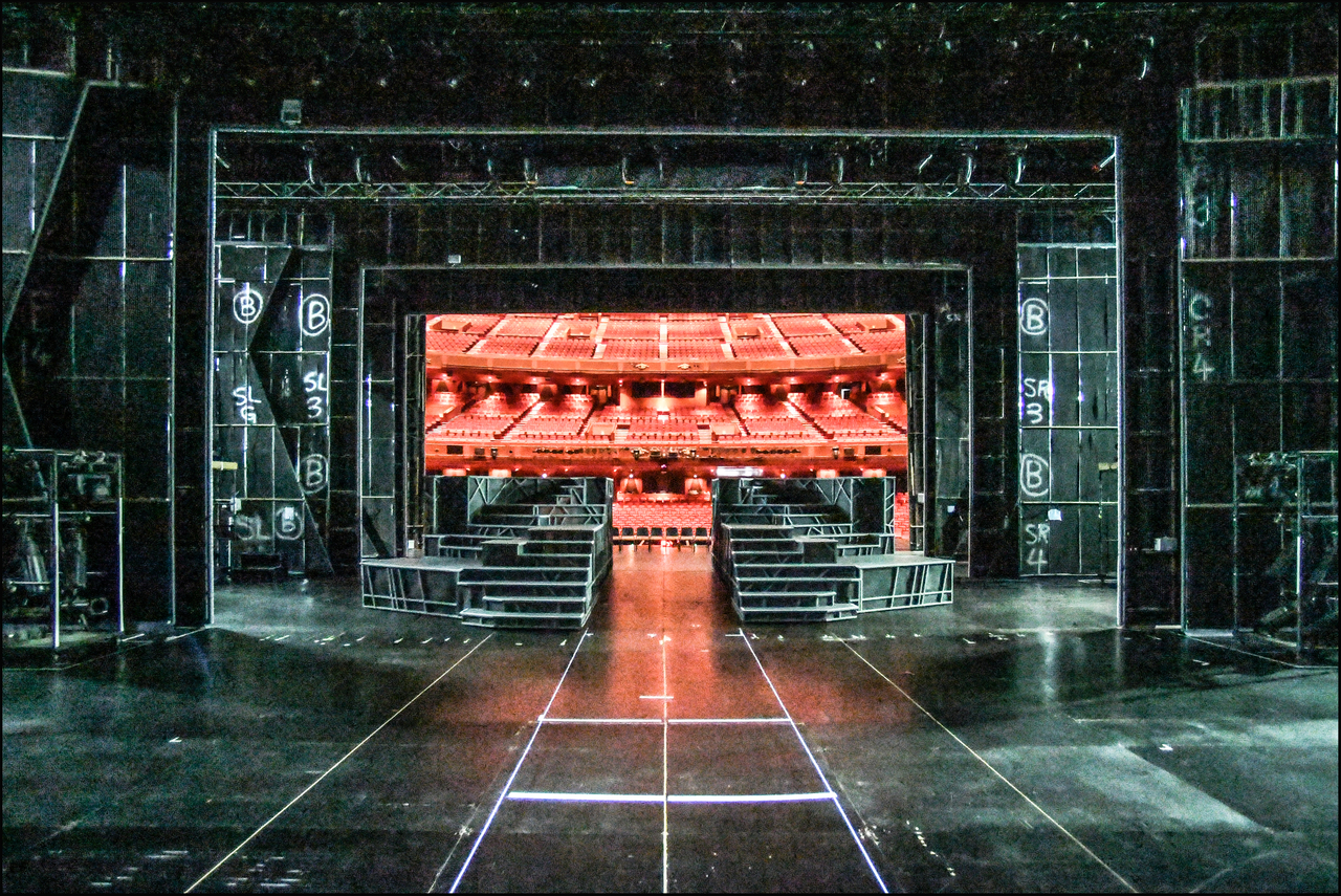 A backstage view of the main theater at the Sejong Center for the Performing Arts (Sejong Center for the Performing Arts)