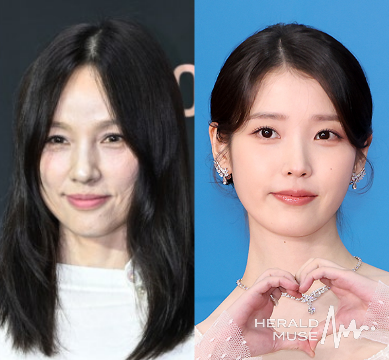 이효리, 아이유/사진=헤럴드뮤즈 DB