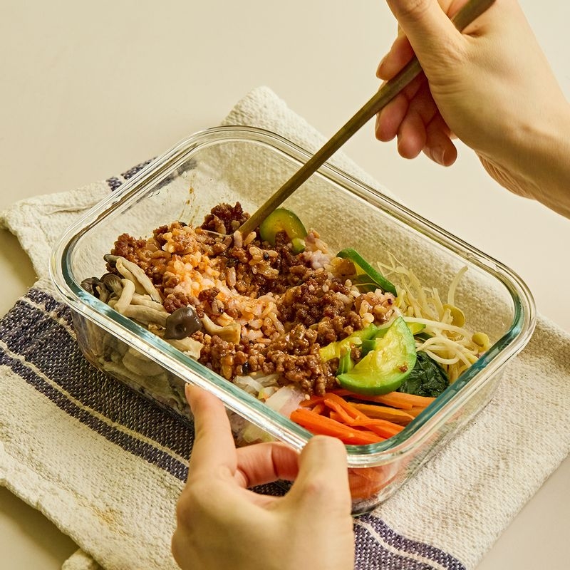 ‘소고기 비빔밥 밀프랩’  [우리의 식탁 제공]