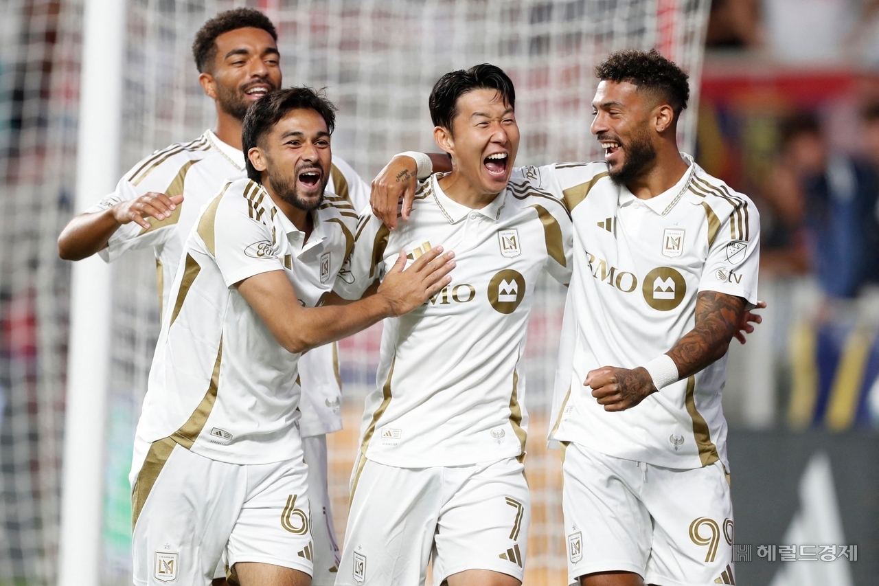 LAFC 손흥민과 동료들