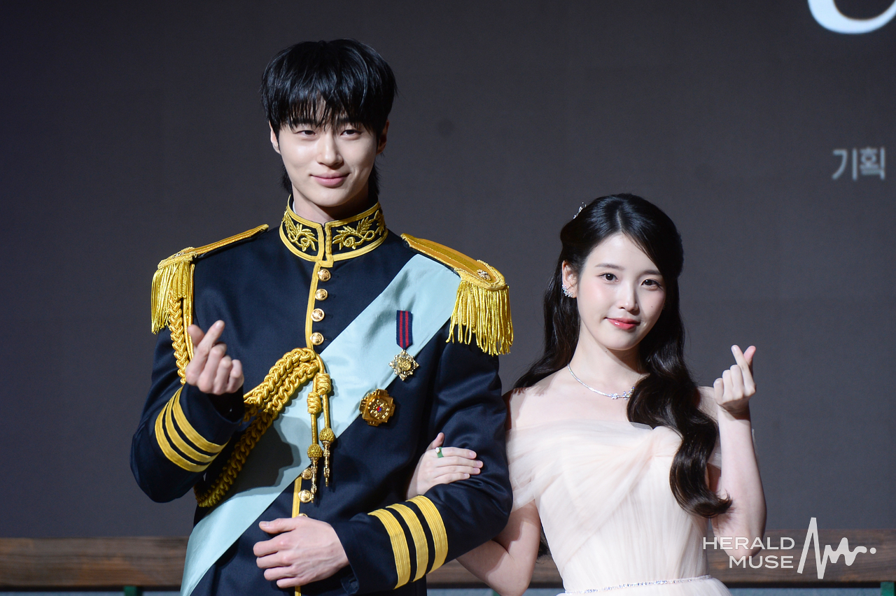 변우석, 아이유/사진=민경빈 기자