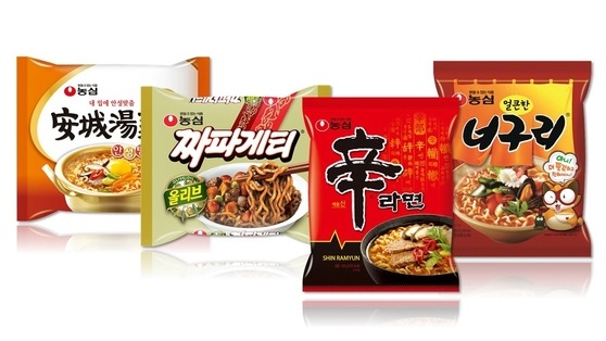 The company sells flagship products such as Shin Ramyun, Chapagetti and Neoguri worldwide. (Nongshim)