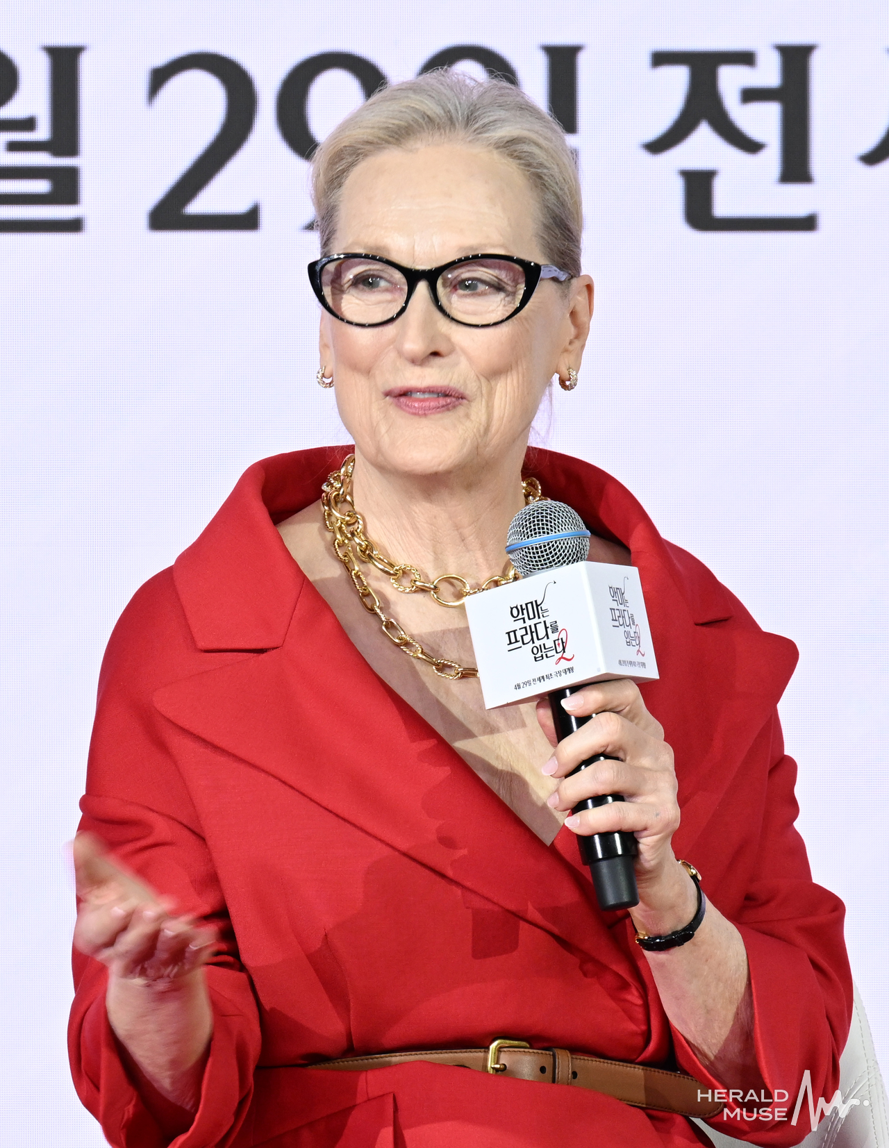 배우 메릴 스트립/사진=윤병찬 기자
