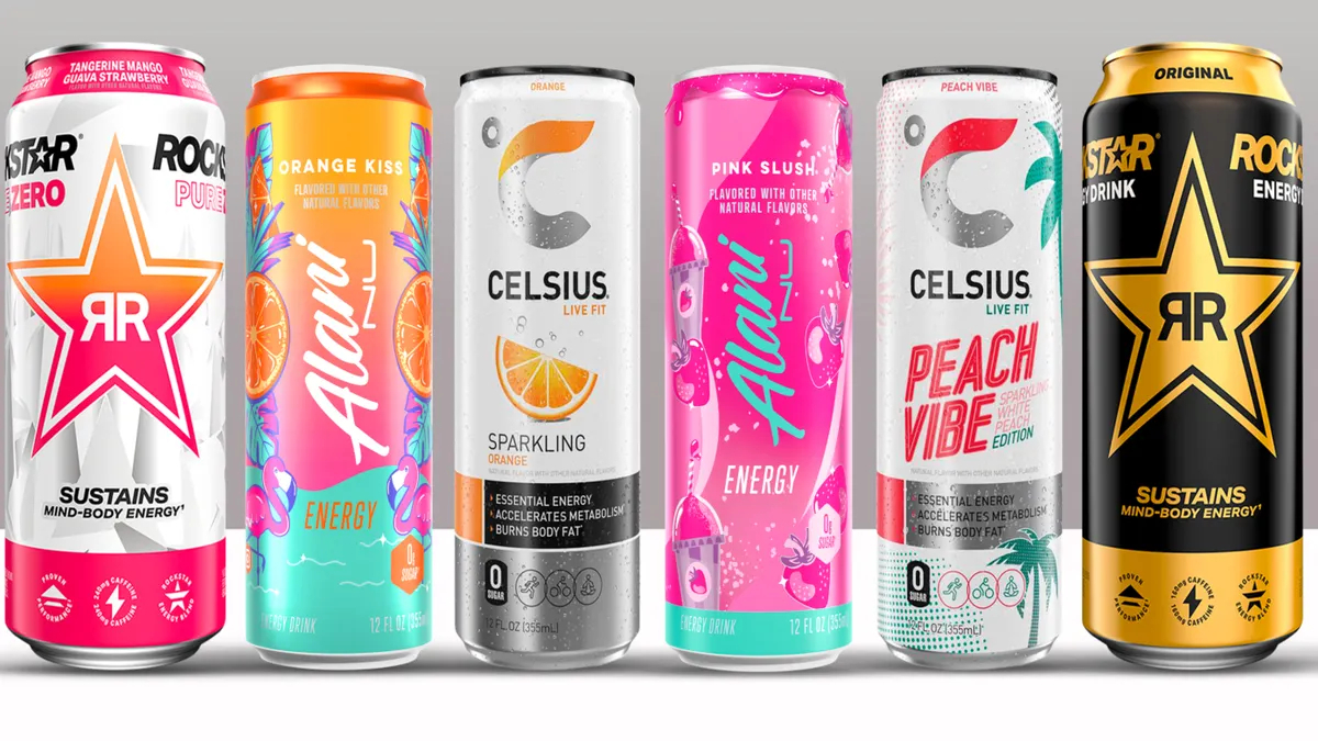 Celsius 에너지 음료 제품들 [Celsius Holdings 홈페이지]