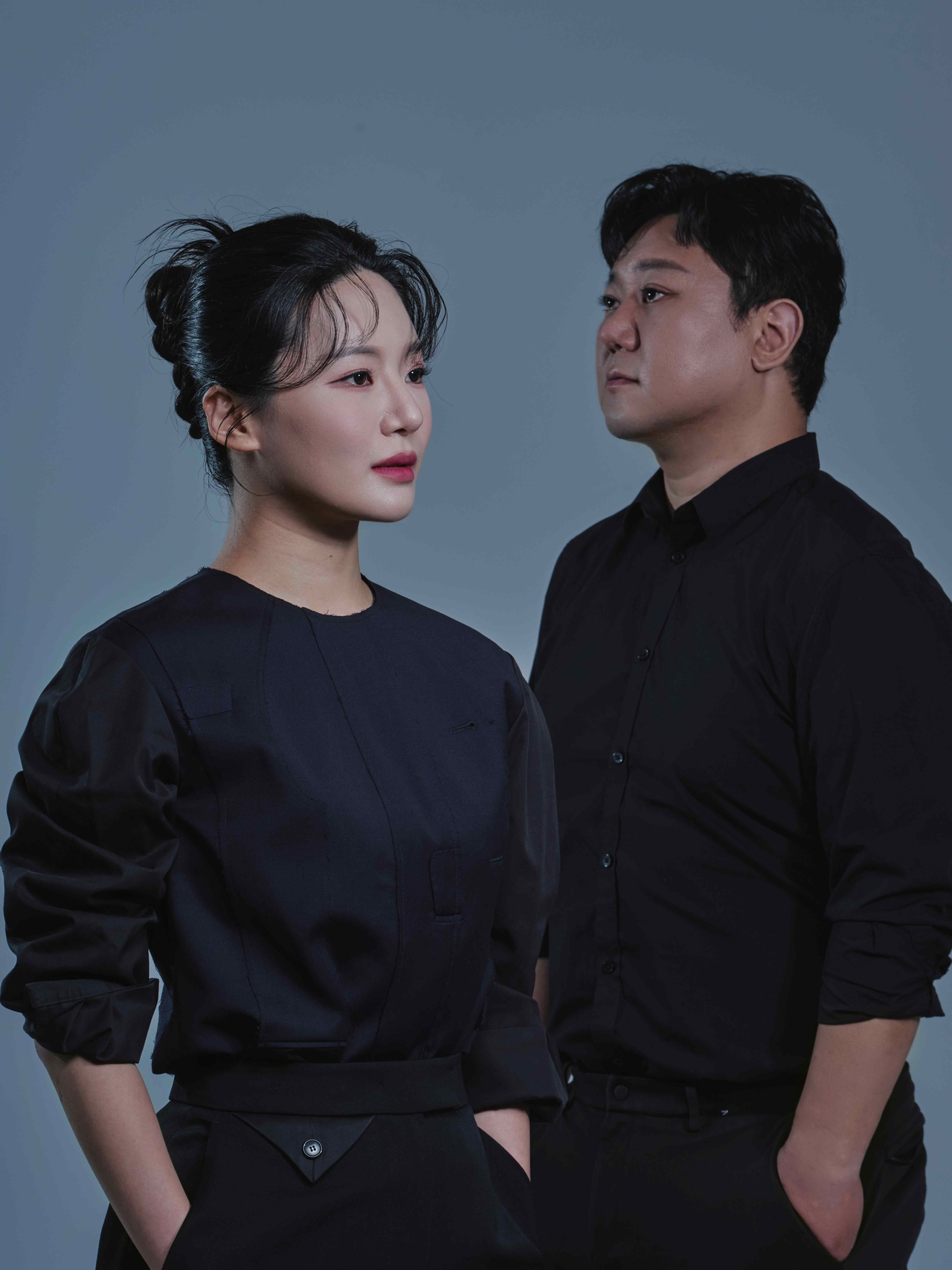 The National Changgeuk Company members Choi Ho-sung (right) and Kim Woo-jeong (National Changgeuk Company of Korea)
