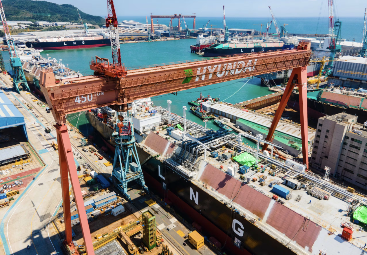 HD Hyundai Heavy Industries’ Ulsan shipyard (HD Hyundai Heavy Industries)