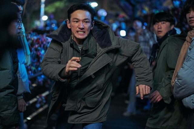 Hwang Jung-min stars in "I, The Executioner." (CJ ENM)