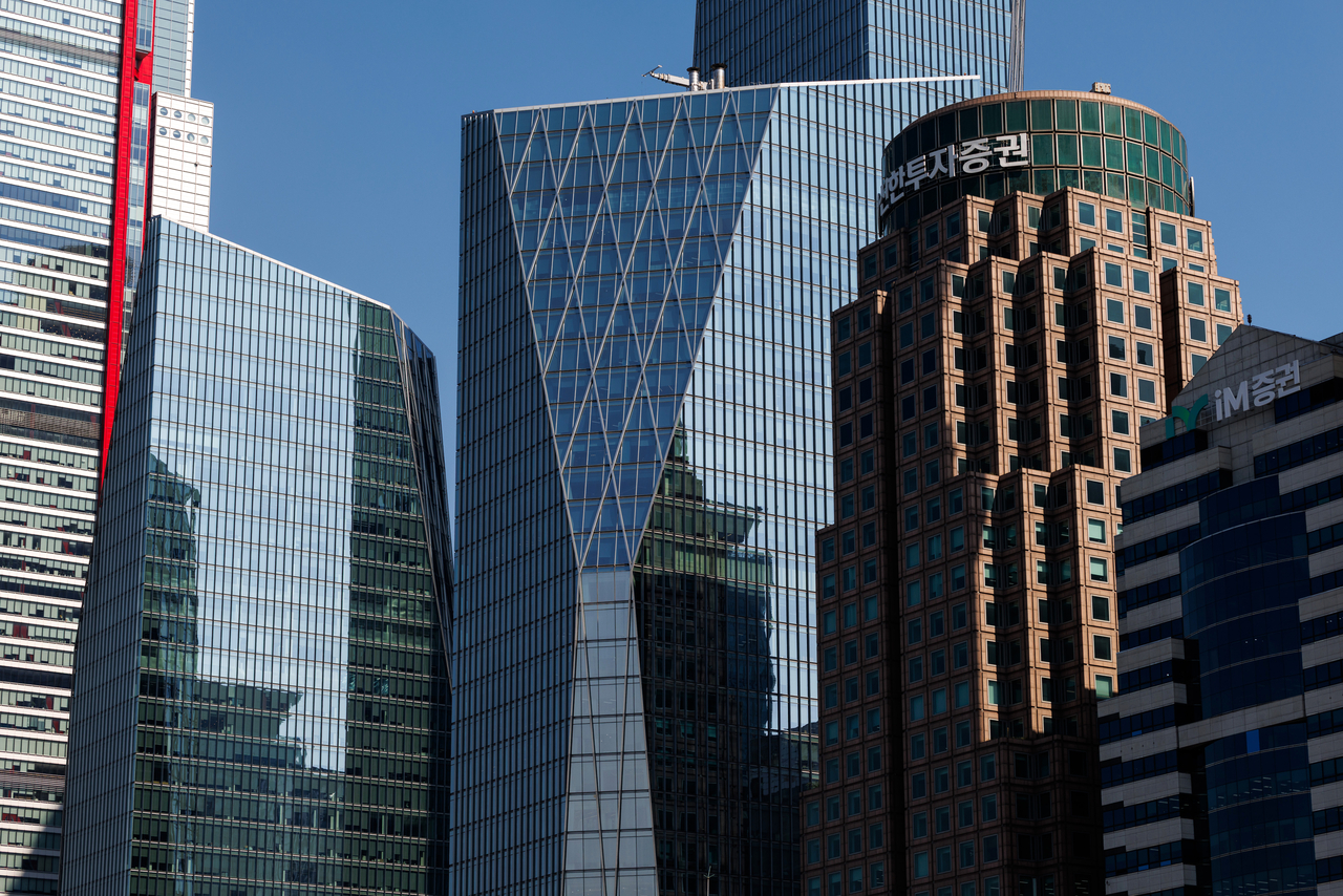 The Yeouido financial district in Seoul (Bloomberg)