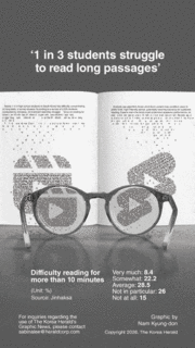 [Graphic News] 1 in 3 students struggle to read long passages: survey