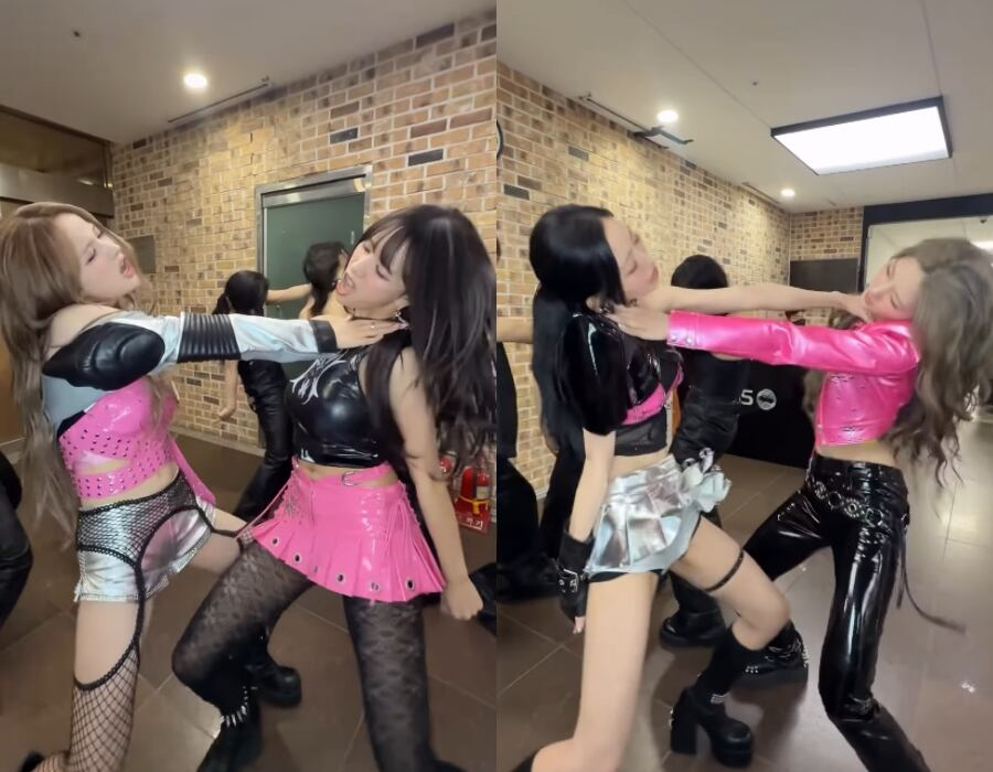 Dance challenge of Kiss of Life's 