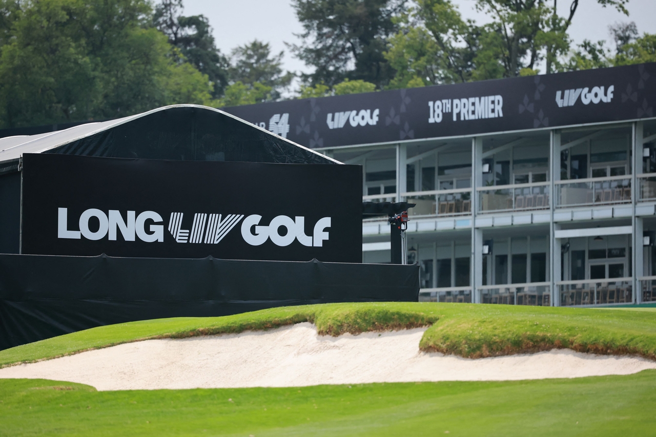 View of the 17th hole of the Club de Golf Chapultepec, in Mexico City, Wednesday.   (AFP-Yonhap)