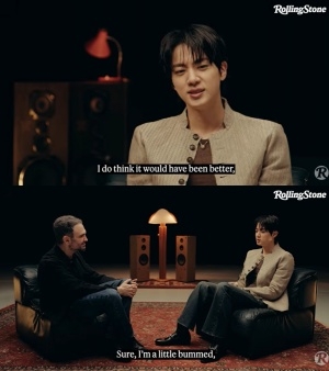 방탄소년단 진/사진=롤링스톤 유튜브 캡처