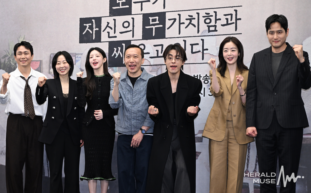오정세, 강말금, 고윤정, 차영훈 감독, 구교환, 한선화, 박해준/사진=윤병찬