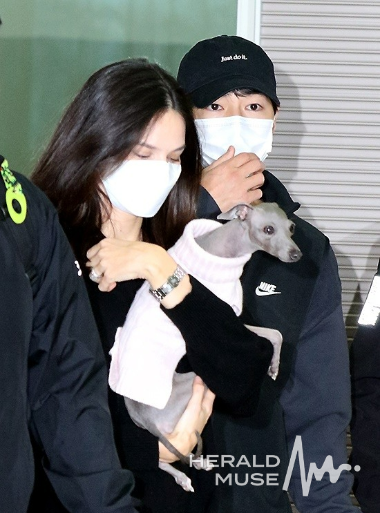 송중기, 케이티/사진=헤럴드뮤즈 DB