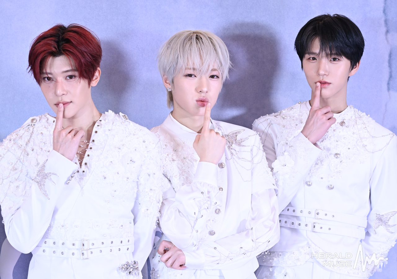 [헤럴드뮤즈=윤병찬 기자] NCT WISH(엔시티 위시/시온, 유우시, 리쿠, 사쿠야, 료, 재희)의 서울 앙코르 공연 및 정규 1집 발매 기념 기자간담회가 19일 서울 송파구 올림픽공원 KSPO DOME에서 열렸다.