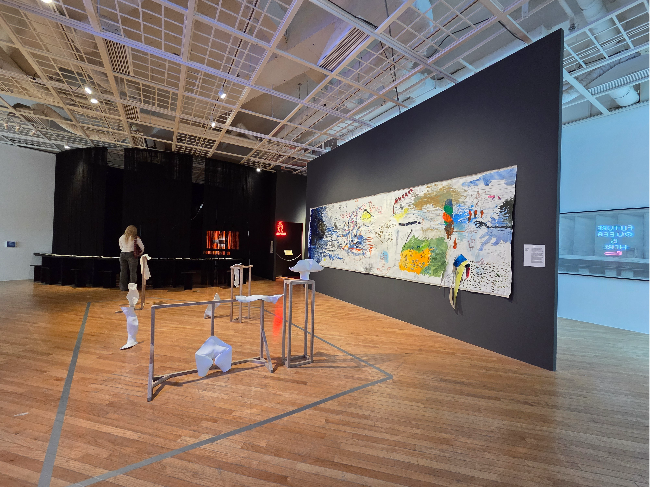 An installation view of "Spectrosynthesis" at Art Sonje Center in Seoul (Park Yuna/The Korea Herald)