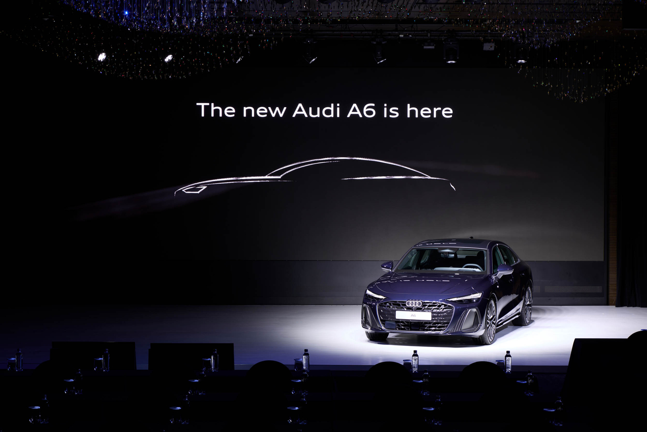 The new Audi A6 (Audi Korea)