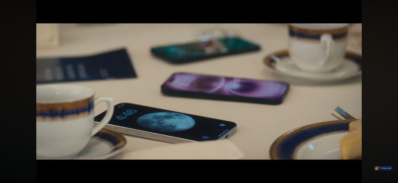 Apple iPhones appear in a trailer clip of “The Devil Wears Prada 2,” in this screenshot from 20th Century Studios’ YouTube channel. (20th Century Studios YouTube)