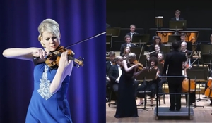 공연 중 고가 바이올린 추락 사고 관련 이미지