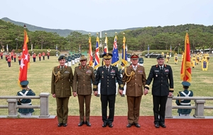 South Korean Army chief meets Commonwealth counterparts, discusses Peninsula security