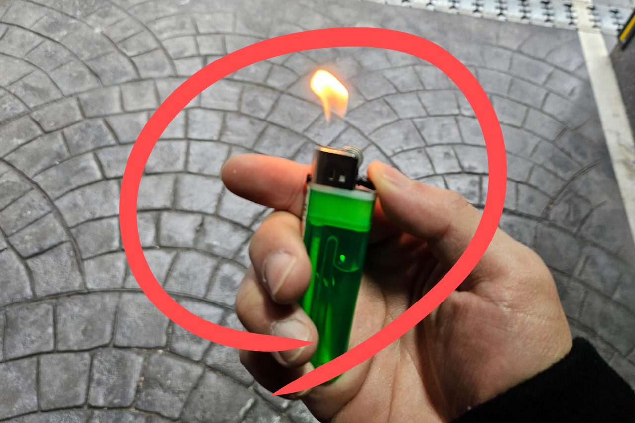 일회용 가스 라이터.[독자 제공]