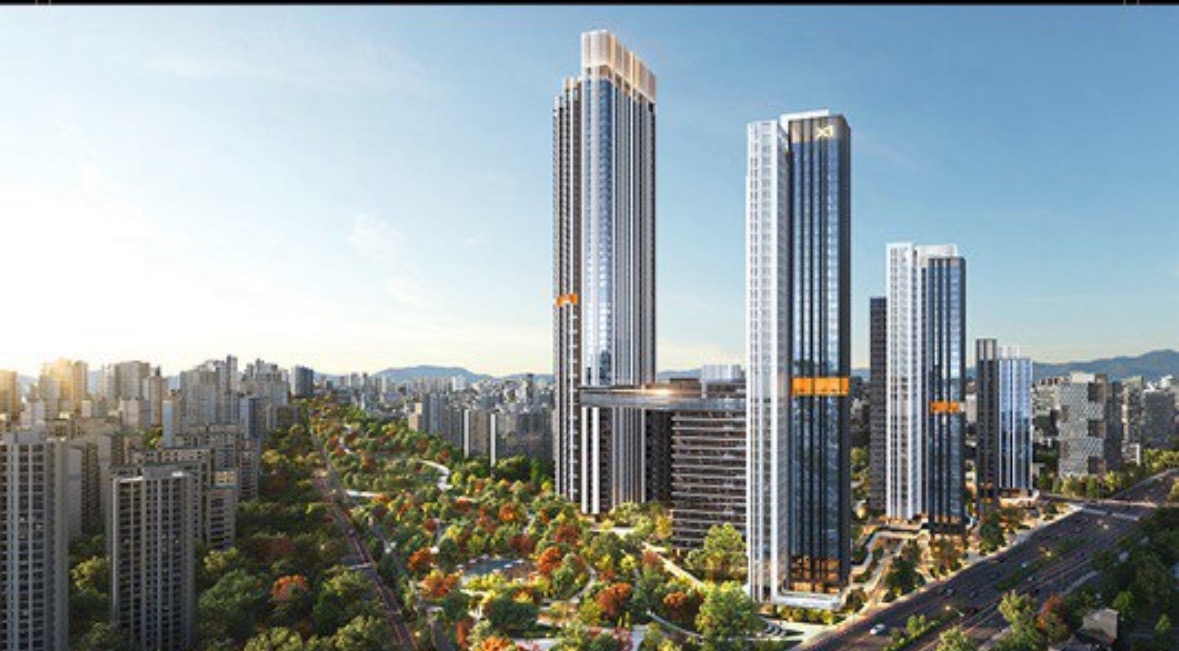 서초진흥아파트의 재건축 이후 예상 조감도. [조합 제공]